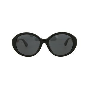 Gucci Round-Frame Acetate Sunglasses Black Womens